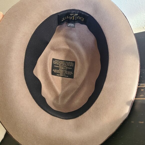 Eric Javits Women’s Fedora Gray Felt Hat Water Repellent main image 6